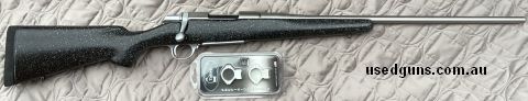 As new excellent condition Browning Mountain Ti chambered in 325 WSM. These guns feature a titanium action and carbon fibre stock. The stock was originally camo