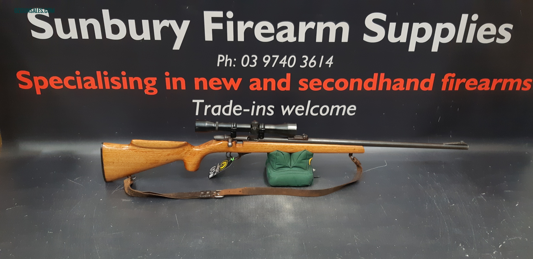 Mauser Patrone 22LR Bolt Action Rifle S/H AV127