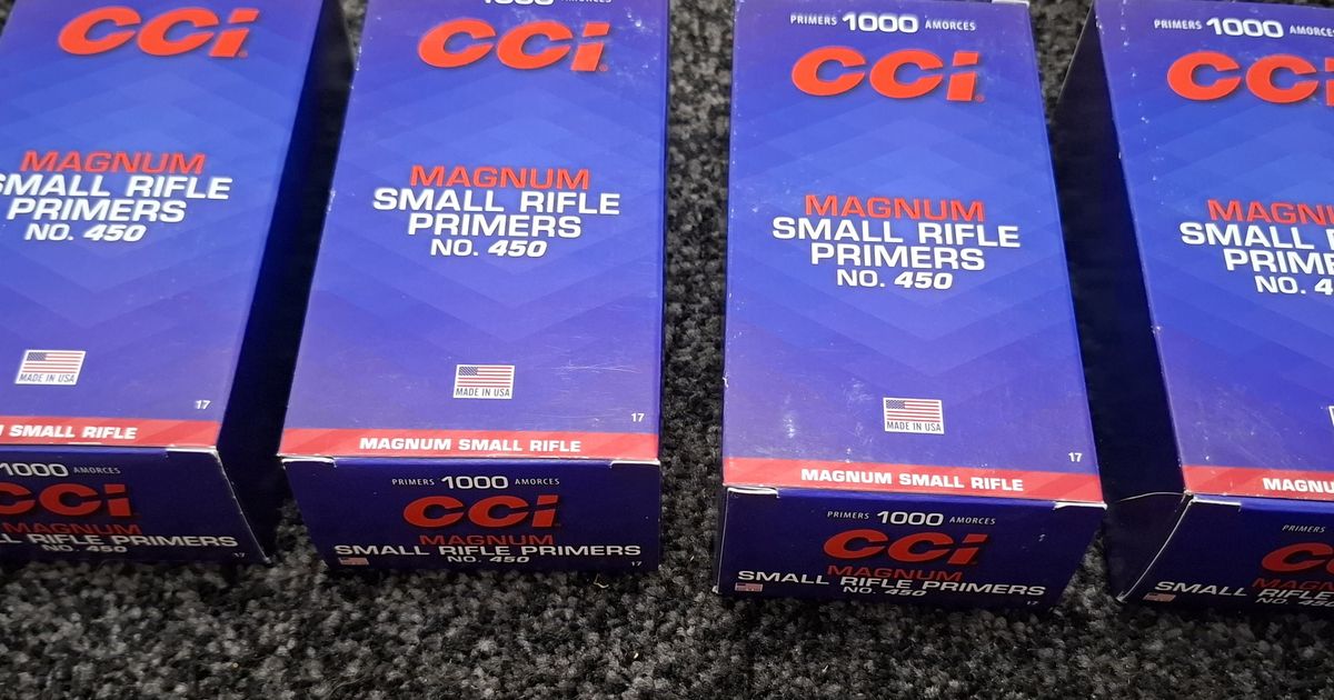 Cci 450 small rifle magnum
