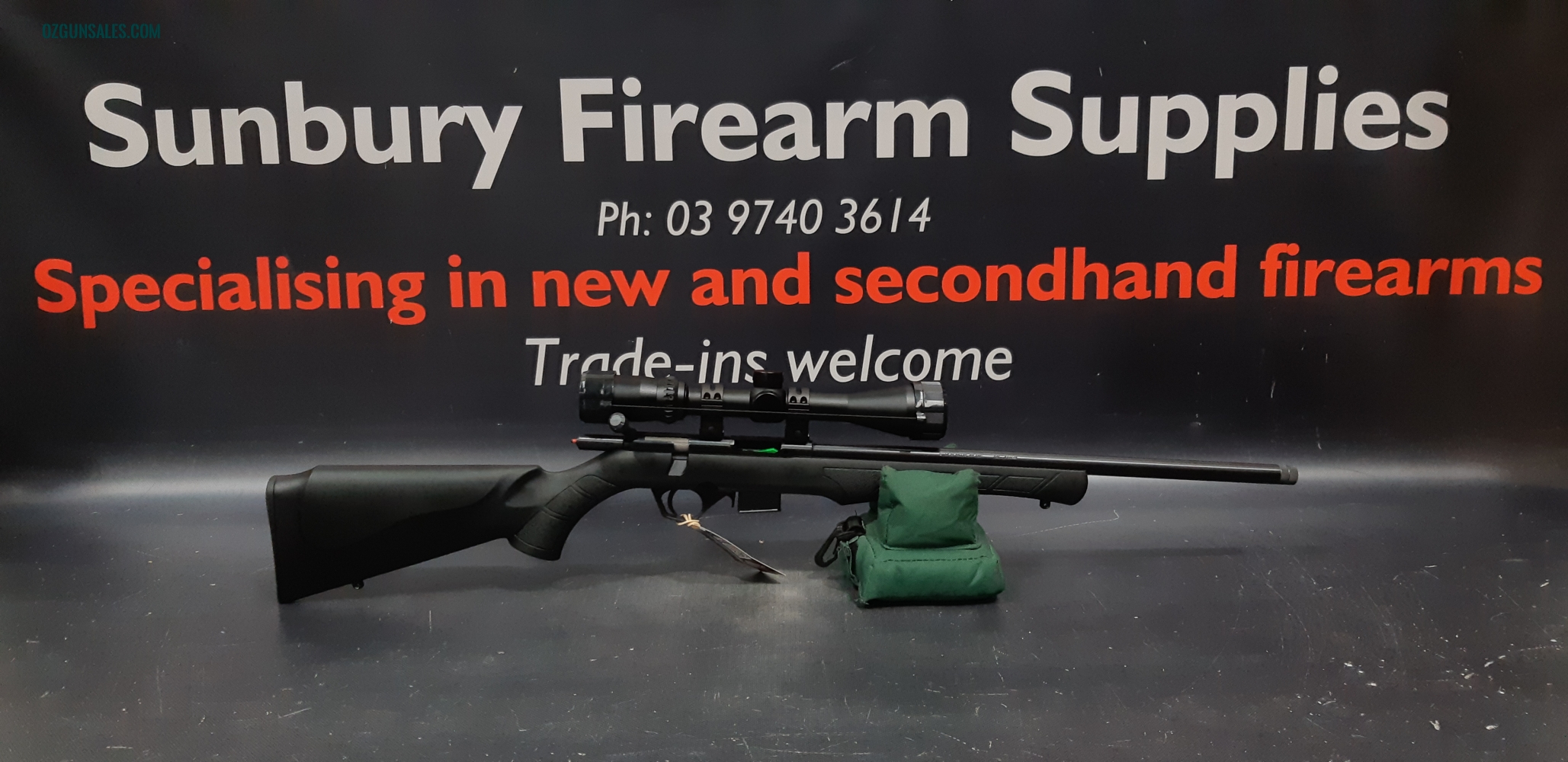 Rossi 8122M .22WMR BA + Scope Package AX238