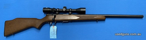 Good condition Savage 93R17 chambered in 17 HMR. Was $795 now $745. Sports a 20 inch barrel. Cycles well.