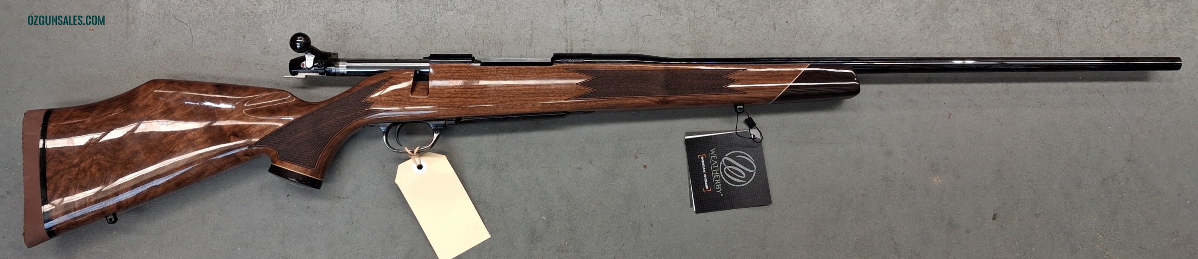 Weatherby MKV Deluxe AA Walnut - New