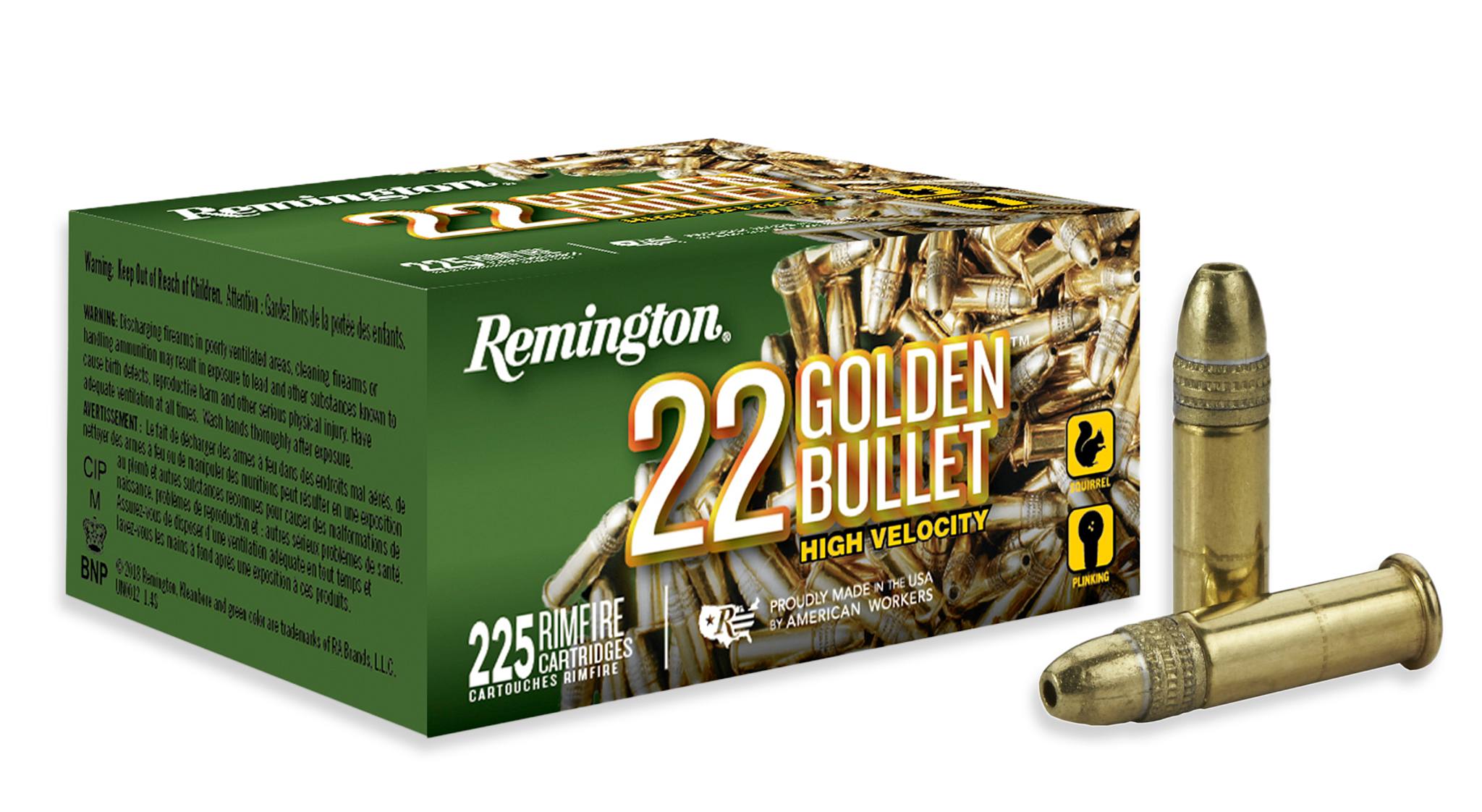 Remington Golden Bullet High Velocity Hollow Point 22LR