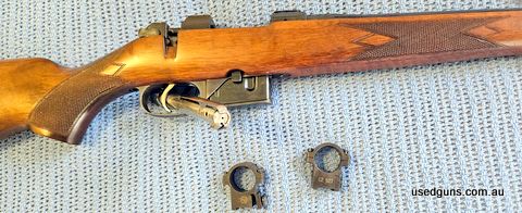 Top quality Classic 222. Made for the US market and supplied with clean barrel. No sights very good condition and barrel and bolt face are excellent. Includes a
