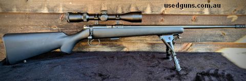 Excellent condition and has been only used at the range. It comes with the scope and rings. Price includes shipping