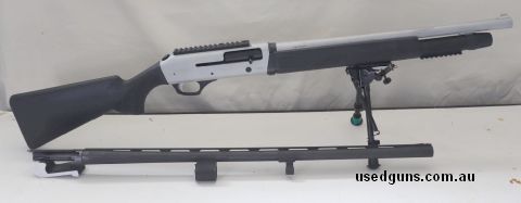 This button release shotgun is in very good condition. Comes with a second 28 inch barrel. Bipod in photograph not included.