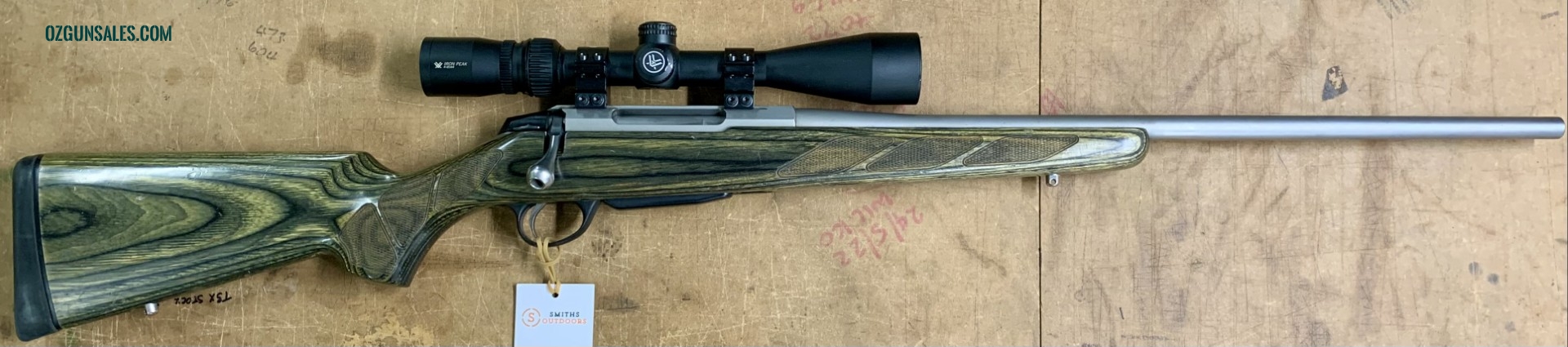 TIKKA T3 LAMINATE STAINLESS .22-250REM