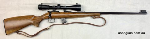 The classic 22! Would be listed as excellent but for a few tiny marks. The ideal starter rifle, or one for the collector. Comes with rear sight and 2 steel maga