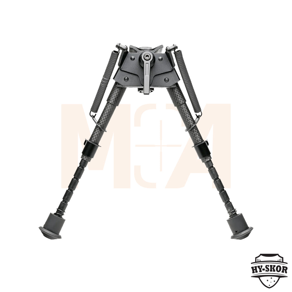 Hy Skor 6"-9" Carbon Swivel Bipod