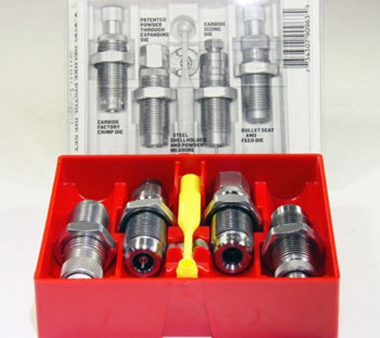 LEE DELUXE PISTOL DIE SET (4 DIES)
