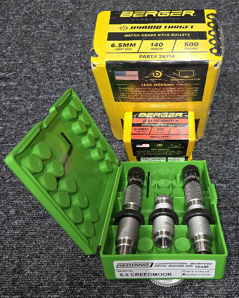Redding Competition Die Set in 6.5 Creedmoor brand new.