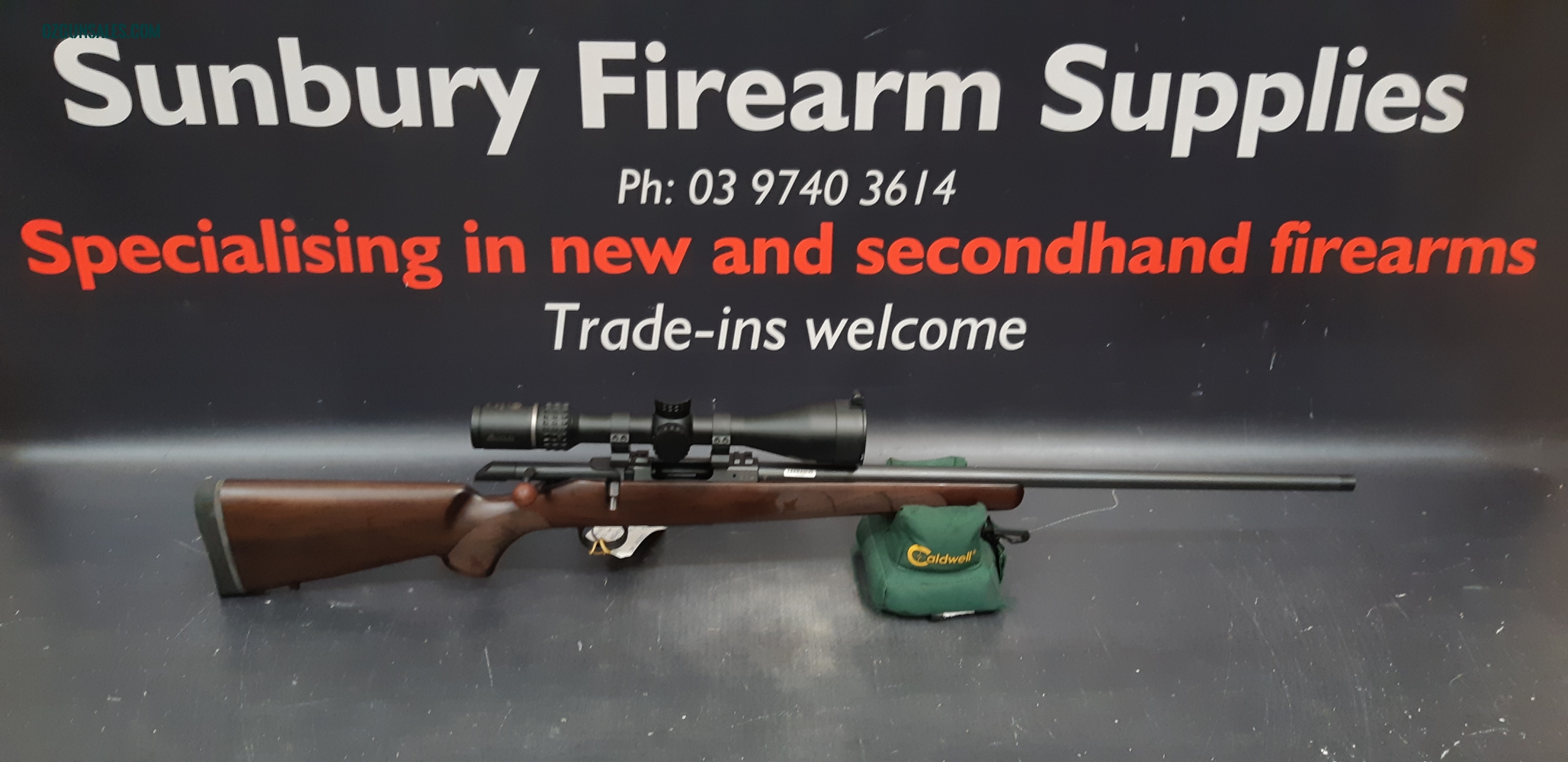 CZ 600 American 223rem Burris scope Package A-447