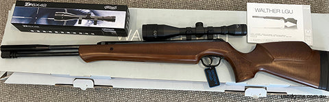 As New , Has not fired 30 pellets, This old bloke thought he would like an air gun, but a bit heavy for me. open to offers, not needed. In original box and inst