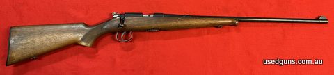 Brno model 1 22LR. Action value rings and barrel. Made 1955