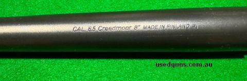 Tikka T3 6.5 creedmoor barrel - CTR profile, 1:8 twist with muzzle thread. Fired under 200 rounds. 23.5 inch long. Price includes post