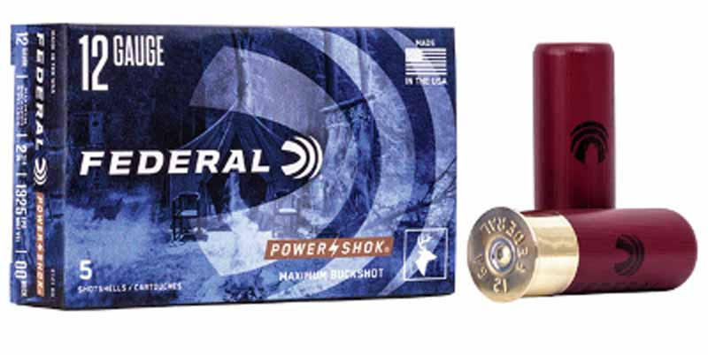 FEDERAL 12G 00/SG BUCK 9 PELLET 1325 FPS