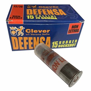 MIRAGE - CLEVER
CMDEFENSA
12 GAUGE, 15 PELLET
RUBBER BUCK SHOT

$23.90 /PER 10
$199 /PER 100