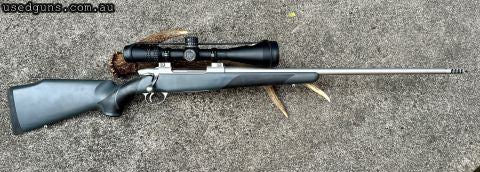 Hard to find Sako 75 Stainless Synthetic in the versatile .300 win mag. Rifle shoots 1/2 moa all day long with 200gr ELD-X at mag length using 2217. Also shot o