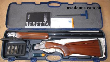 This Gun has not had a great deal of use as the action face indicates and, the barrels are spotless inside and out with unmarked timber surface. Have dropped th