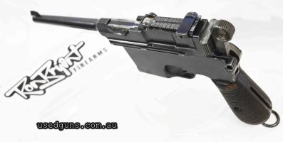 Stunning C96 Mauser Broomhandle Flat-side in amazing nick for its age. Overnight airfreight from WA can be arranged to a dealer of your choice, make sure you cl