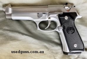 Beretta 92FS Inox in very good condition. Italian made with one magazine. Has had very little use and downsizing the safe.