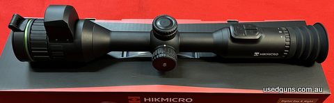 HikMicro Alpex 4K A50EL with 1000m LRF night vision scope. For enquiries please call the store on 0746328258.