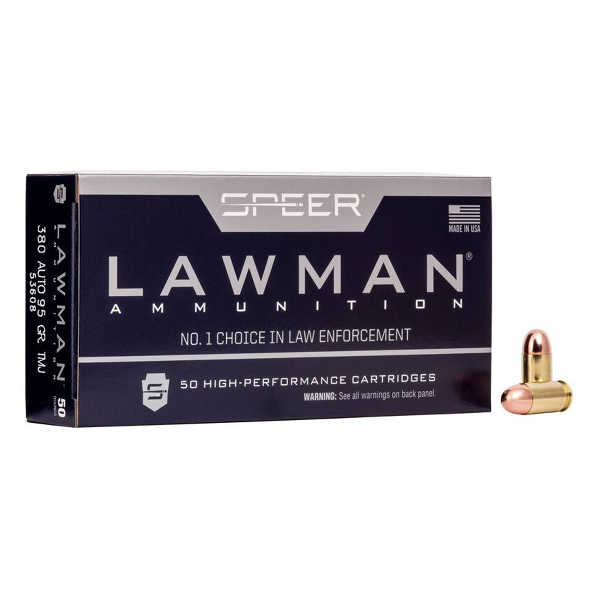 380 Auto 95gr TMJ Lawman