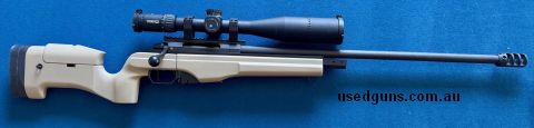 A rifle that needs no introduction Sako trg 42 with fde stock. Amazing rifle.Including fitted Steiner 5-25X56, Illuminated reticle. Priced to sell.  Low ball of