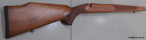 Tikka model 55 222 stock in VGC no dents/scratches or cracks. Barrel channel appears unsanded. Looks like new. Have lots of photos.