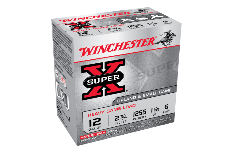WINCHESTER 12G (NO. 6) SUPER X FIELD SHOTSHELL (25PK)