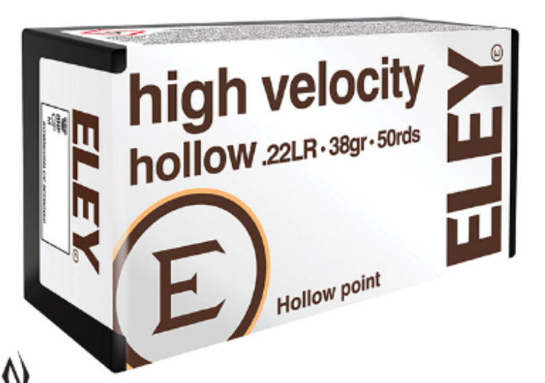 ELEY 22LR HIGH VELOCITY HP 1250FPS