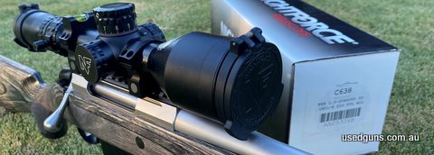 Nightforce NX8 2.5-20 with Mil-CF2 reticle in second focal plane (C638). Awesome optic with all accessories, including box. Selling to fund a lighter calibre pr
