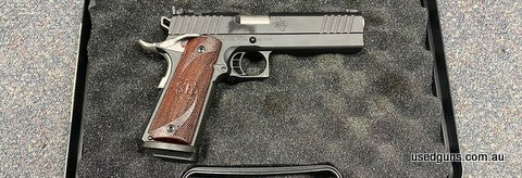 Brand new unfired STI Rangemaster in 45 ACP. Comes cased. 2 month lay-by available with 20% deposit. Flat rate $30 shipping to NSW, QLD, VIC, TAS and SA. Shippi