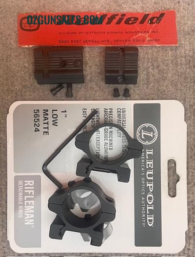 Redfield / Leupold Mounts 1" Winchester Mod 94AE