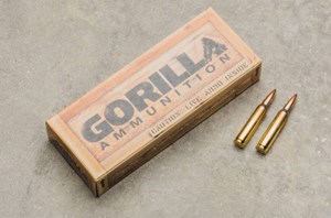 GORILLA
GA22369SMK
MATCH KING
223REM, 69GR, HOLLOW POINT
BOAT TAIL
AMMUNITION

$66.90 /PER 20
$301.05 /PER 100
$539 /PER 200