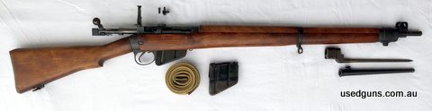 Excellent service rifle. Very accurate. No rust hardly any wear. Reluctant sale. Comes with sling, bayonet, extra magazine, canvas bag.