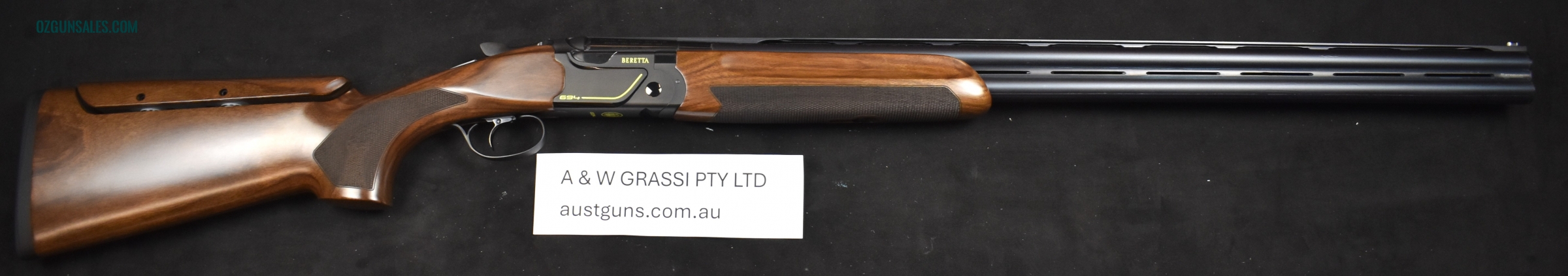 BERETTA MODEL 694 DLC 12G U/O TRAPGUN....NEW!!