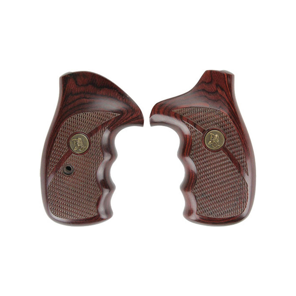 S&W Checkered Rosewood Grups