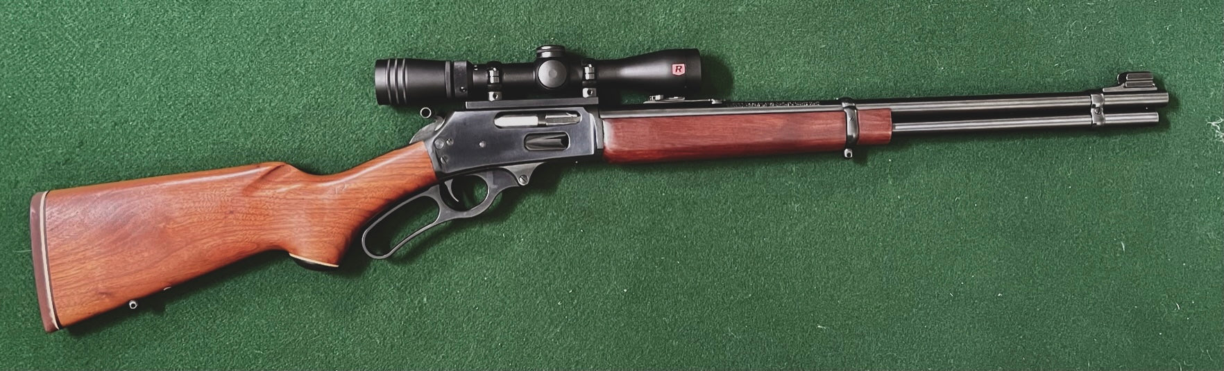 Marlin 336 built by JM back in 1986. Near new, lucky to have fired 20 rounds of factory ammo. An outstanding example. Would suit new buyer wanting an original J