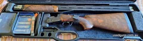 Shotgun is left handed, 692 Black Edition only due to health reasons.