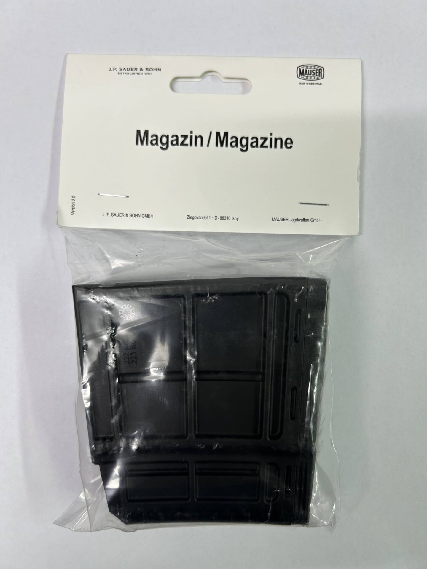 MAUSER SAUER 10 SHOT RIFLE MAGAZINE