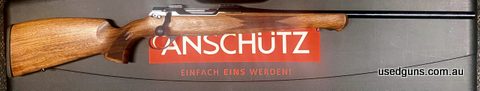 One only, in stock for immediate delivery. Anschutz 1782D German in 30-06. 23" Barrel, 3 shot detachable magazine and integral weaver bases. Nicely figured Euro