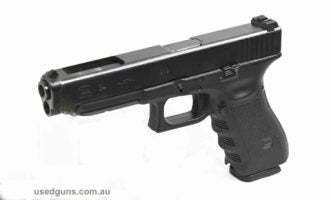 Glock 34 in 9mm in good nick. Overnight Airfreight from WA can be arranged