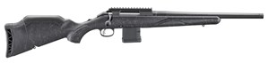 RUGER
AMERICAN RIFLE GENERATION II PATROL
16 INCH BARREL
THREADED MUZZLE
DETACHABLE MAGAZINE
GRAPHITE BLACK CERAKOTED FINISH
BLACK SPLATTER GEN II AMERICAN 
SYNTHETIC STOCK

AVAILABLE IN
56903 223REM 10 SHOT NEW $1239
56904 6MM ARC 10 SHOT NEW $1239
46995 308WIN 3 SHOT NEW $1239
56902 3