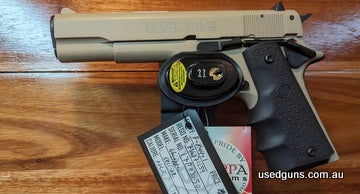Brand new Chiappa 1911-22 in stock! Comes with hard case, 2 mags and small cleaning kit in box!