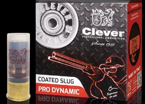 CLEVER MIRAGE
CMPROSLUG
12 GAUGE, 28 GRAM,
COATED SOLID SLUG
AMMUNITION

SPECIAL
$39.90 /PER 25
$369 /PER 250