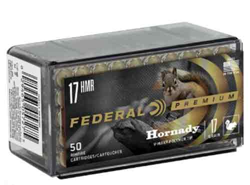 FEDERAL 17HMR 17GR VMAX 2550FPS