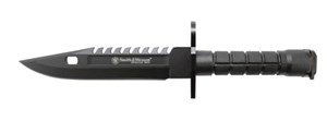 SMITH & WESSON
SW3B
SPECIAL OPS M-9 BAYONET 
FIXED BLADE

SPECIAL NEW $185

May only be sold to persons over 18!
Proof of age required for all purchases for this item!