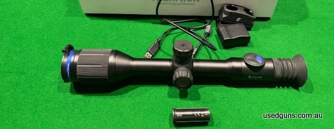 Excellent condition like new Pulsar thermion XP50. Comes with spare battery, sighted in on a 223 then never used. Price includes post Australia wide.