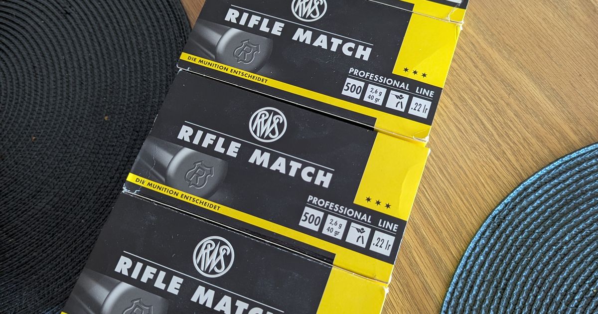 RWS Rifle Match 22LR